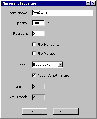 Placement Properties