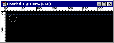 Draw the first corner