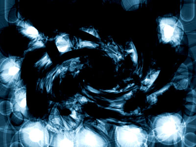 Lens Flare Abstract Tutorial: Final Result